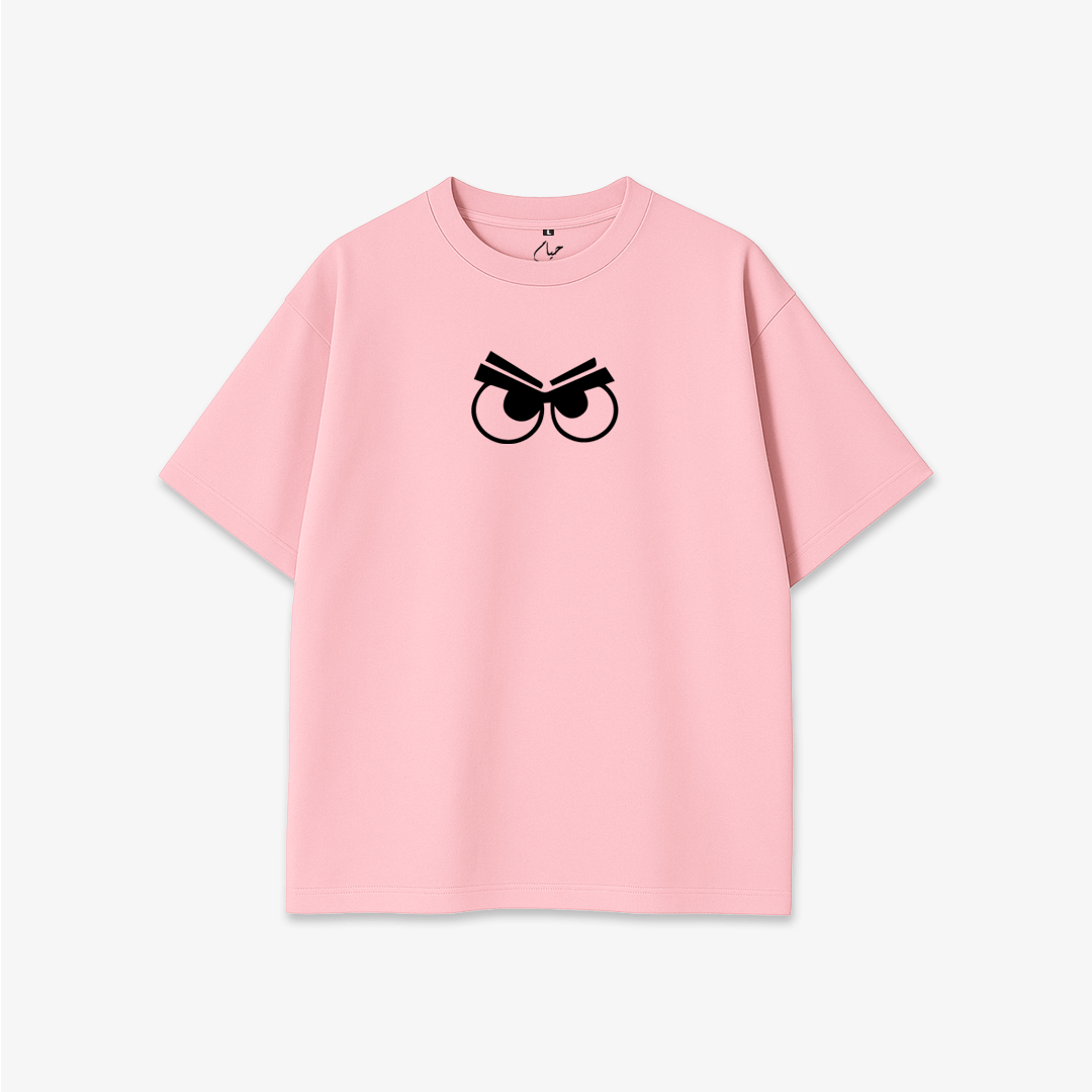 Don't Look Back - Printed Oversized T-Shirt